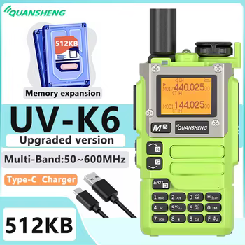 New_updated_quansheng_light_lime_green_scanner