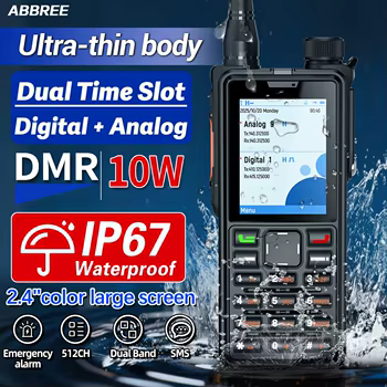 ABBREE AR-880 DMR + Analogue 10W IP67 Radio