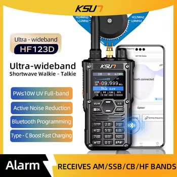 KSUN HF123D Wide Range Transceiver Radio