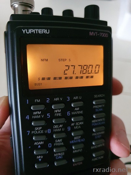 Yupiteru MVT-7000 Scanner Review / Faults